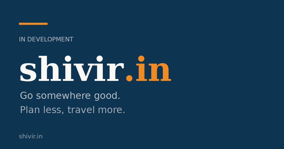 Link preview image for shivir.in